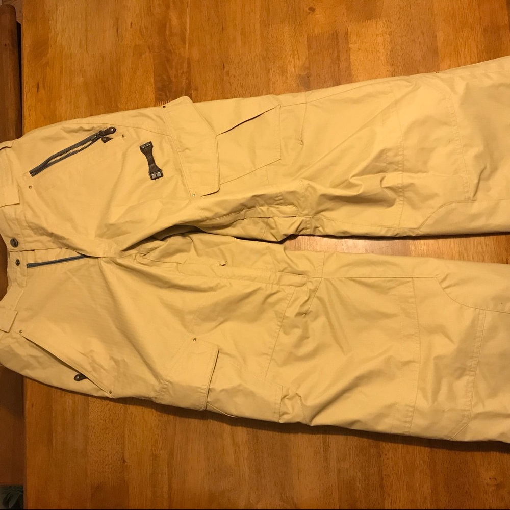 Beige Sims Ski/Snow Pants